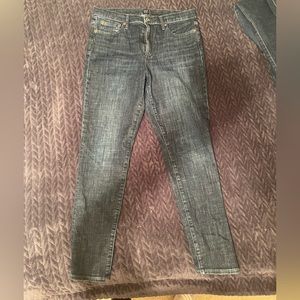 Gap Stretchy Skinny Jeans- Dark Blue